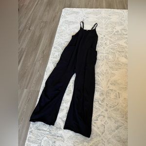 Black Stretchy Jumpsuit